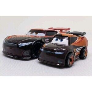 only 1:55 Disney Black and Orange Die-Cast Pixar Cars Toy - NO MINI CAR